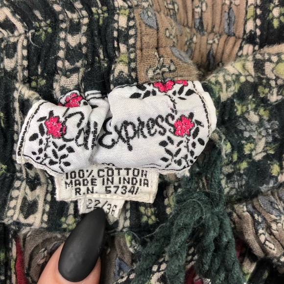 Cotton Express Boho Patchwork Skirt - Picture 5 of 6